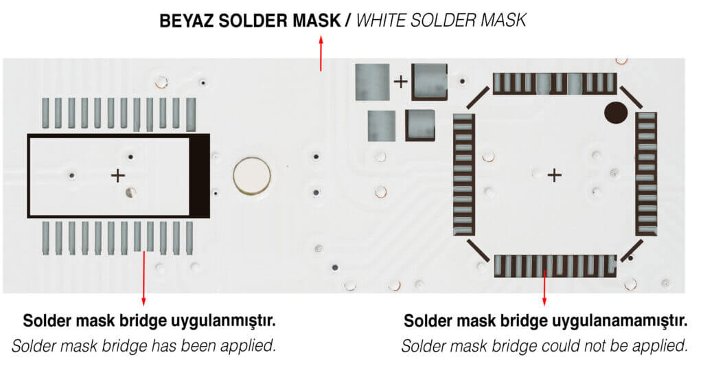 beyaz solder Mask